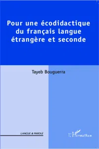 Pour une écodidactique du français langue étrangère et seconde_cover