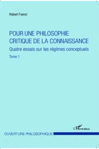 Pour une philosophie critique de la connaissance_cover