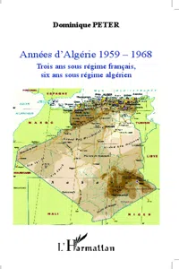 Années d'Algérie 1959-1968_cover