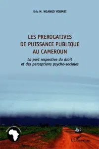 Les prérogatives de puissance publique au Cameroun_cover