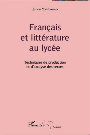 Français et littérature au lycée