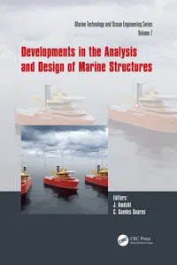Developments in the Analysis and Design of Marine Structures_cover