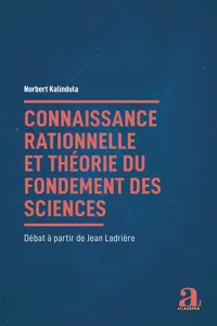 Connaissance rationnelle et théorie du fondement des sciences_cover