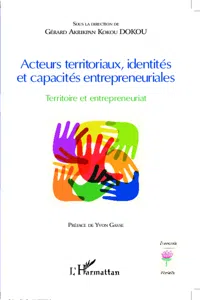 Acteurs territoriaux, identités et capacités entrepreneuriales_cover