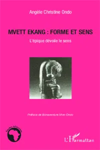 Mvett Ekang : forme et sens_cover