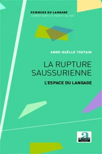 La rupture saussurienne_cover