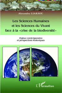 Les Sciences Humaines et les Sciences du Vivant face à la "crise de la biodiversité"_cover