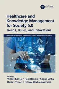 Healthcare and Knowledge Management for Society 5.0_cover