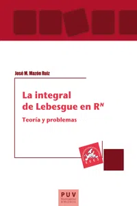 La integral de Lebesgue en RN_cover