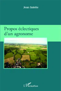 Propos éclectiques d'un agronome_cover