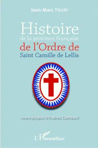 Histoire de la province française de l'Ordre de Saint-Camille de Lellis_cover