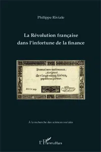 La Révolution française dans l'infortune de la finance_cover