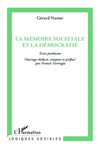 La mémoire sociétale et la démocratie_cover