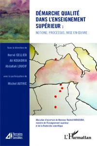 Démarche qualité dans l'enseignement supérieur : notions, processus, mise en oeuvre_cover