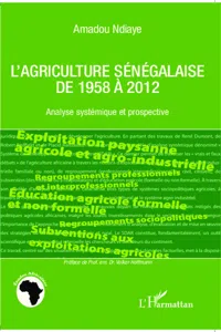 L'agriculture sénégalaise de 1958 à 2012_cover