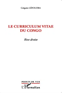 Le curriculum vitae du Congo_cover