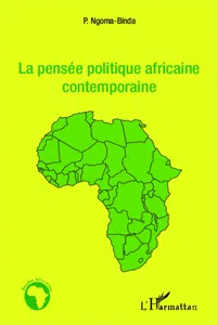 La pensée politique africaine contemporaine_cover