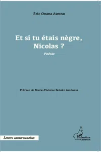 Et si tu étais nègre, Nicolas ?_cover