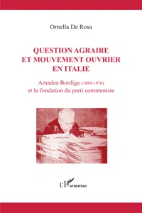 Question agraire et mouvement ouvrier en Italie_cover