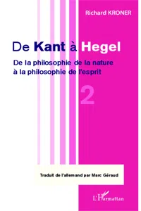 De Kant à Hegel_cover