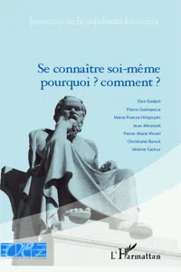 Se connaître soi-même pourquoi ? comment ?_cover