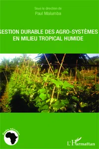 Gestion durable des agro-systèmes en milieu tropical humide_cover