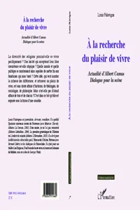 A la recherche du plaisir de vivre_cover