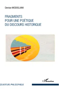 Fragments pour une poétique du discours historique_cover