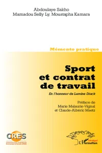 Sport et contrat de travail. En l'honneur de Lamine Diack_cover