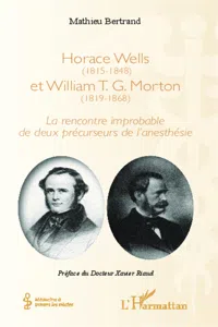 Horace Wells et William T. G. Morton_cover