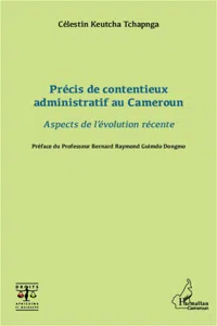 Précis de contentieux administratif au Cameroun_cover