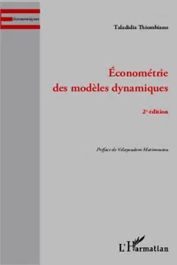 Econométrie des modèles dynamiques_cover