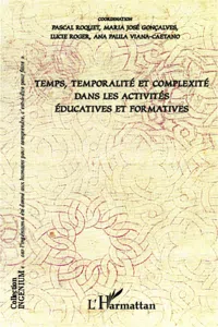 Temps, temporalité et complexité dans les activités_cover