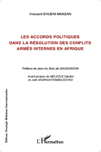 Les accords politiques dans la résolution des conflits armés internes en Afrique_cover