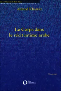 Le corps dans le récit intime arabe_cover