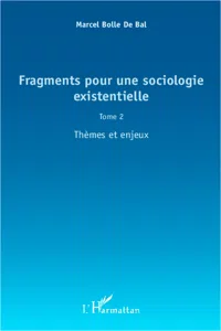 Fragments pour une sociologie existentielle_cover