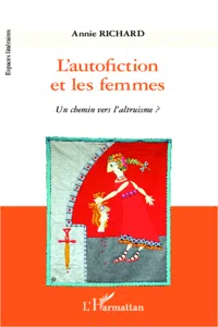 L'autofiction et les femmes_cover