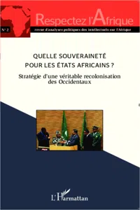 Quelle souveraineté pour les Etats africains ?_cover