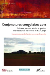 Conjonctures congolaises 2012_cover