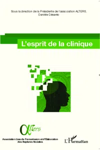 L'esprit de la clinique_cover