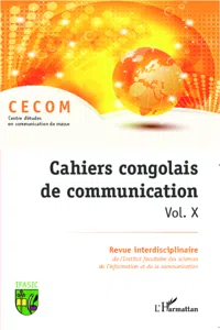 Cahiers congolais de communication_cover