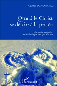 Quand le Christ se dérobe à la pensée_cover