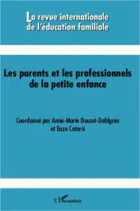 Les parents et les professionnels de la petite enfance_cover