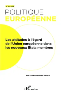 Les attitudes à l'égard de l'Union européenne dans les nouveaux Etats membres_cover