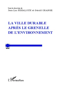 La ville durable après le Grenelle de l'environnement_cover