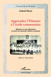 Apprendre l'Histoire à l'école communiste_cover