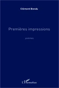 Premières impressions_cover