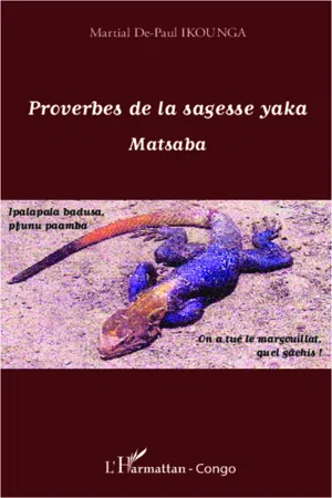 Proverbes de la sagesse yaka