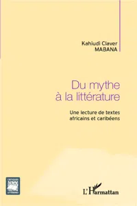 Du mythe à la littérature_cover