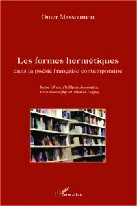 Les formes hermétiques dans la poésie française contemporaine_cover